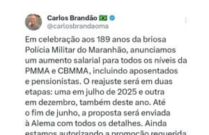 Governo confirma reajuste e promoções para Policiais Militares e Corpo de Bombeiros