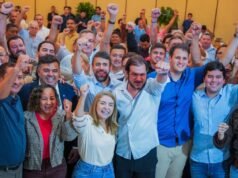 Iracema participa de encontro no qual Federação declarou apoio a Orleans para o Governo