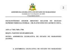 Assembleia reage e pede ao STF o fim do travamento político no TCE do Maranhão