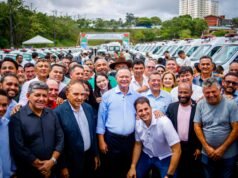 Brandão entrega 71 novas ambulâncias e mais 40 viaturas para a segurança