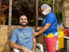 SES segue com vacinação até 13 de julho no Arraial do Ipem