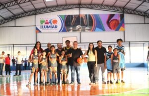 Prefeito Fred Campos inaugura novo complexo esportivo no Maiobão