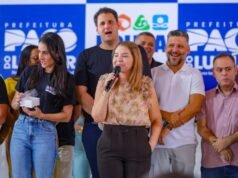 Iracema Vale participa da inauguração do núcleo Educa Paço, no clube da Alema