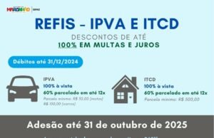 Governo lança Refis 2025 para IPVA e ITCD com descontos de até 100% em juros e multas