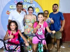 Bruna Pessoa participa de homenagens ao Dia das Crianças