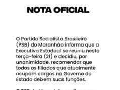 PSB pede que filiados deixem cargos no governo Brandão