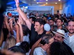 “Aceito a missão de ser pré-candidato a governador”, afirma Orleans em Caxias