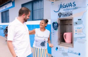 Fernando Pessoa inova elevando purificador de água para consumo da população de Tuntum