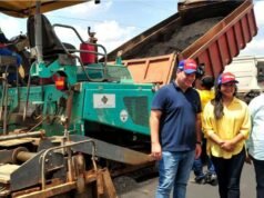 Deputados vistoriam obra de requalificação da MA-014