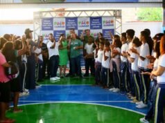 Fred Campos entrega mais uma quadra e avança na infraestrutura escolar de Paço do Lumiar