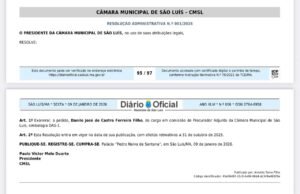 Filho do procurador-geral de Justiça é exonerado da Câmara de São Luís