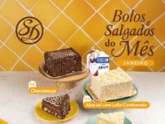 Abacaxi com leite condensado e chocomoça são os bolos do mês da Sodiê