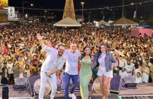 Réveillon promovido por Ricardo Arruda reúne multidão em Grajaú