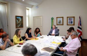 Brandão alcança marca de 176 prefeitos recebidos no Palácio dos Leões