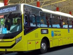 Ônibus circulam normalmente em São Luís