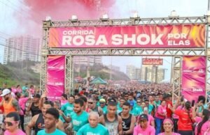 Corrida Rosa Shok Por Elas promove grande mobilização na Litorânea