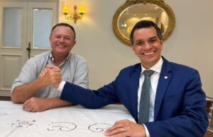 Ricardo Arruda e Carlos Brandão alinham início de obras estruturantes em Grajaú