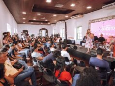 Iracema Vale participa da aula inaugural do Projeto Fundação Digital