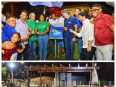 Esmênia inaugura Praça do Tamancão, no Itaqui-Bacanga