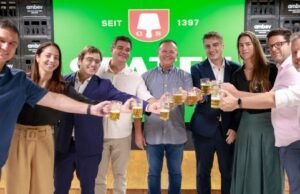 Brandão acompanha lançamento da nova linha da Ambev