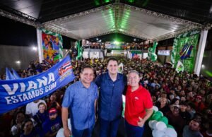 Orleans Brandão reúne multidão na Baixada Maranhense e fortalece pré-candidatura na região