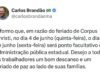 Servidores do Estado terão feriado prolongado no começo de junho