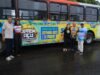 Prefeito Fred Campos amplia apoio à cultura com entrega de ônibus para brincadeiras juninas