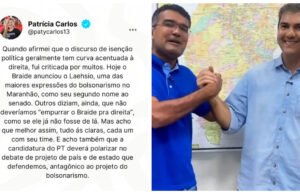 Braide assume bolsonarismo no Maranhão