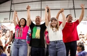 Fred Campos apresenta pré-candidatos durante encontro com amigos em Paço do Lumiar