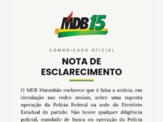 MDB desfaz fake news divulgado por dinistas