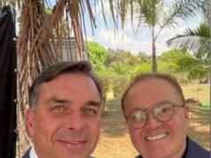 Flávio Bolsonaro desembarca em São Luís na terça-feira (22)