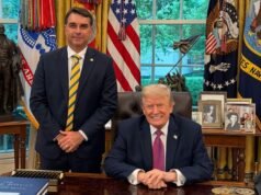Trump aprova ida de Flávio aos EUA e diz que senador estava na Argentina